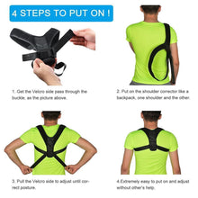 Load image into Gallery viewer, Posture Corrector (Adjustable to All Body Sizes)

